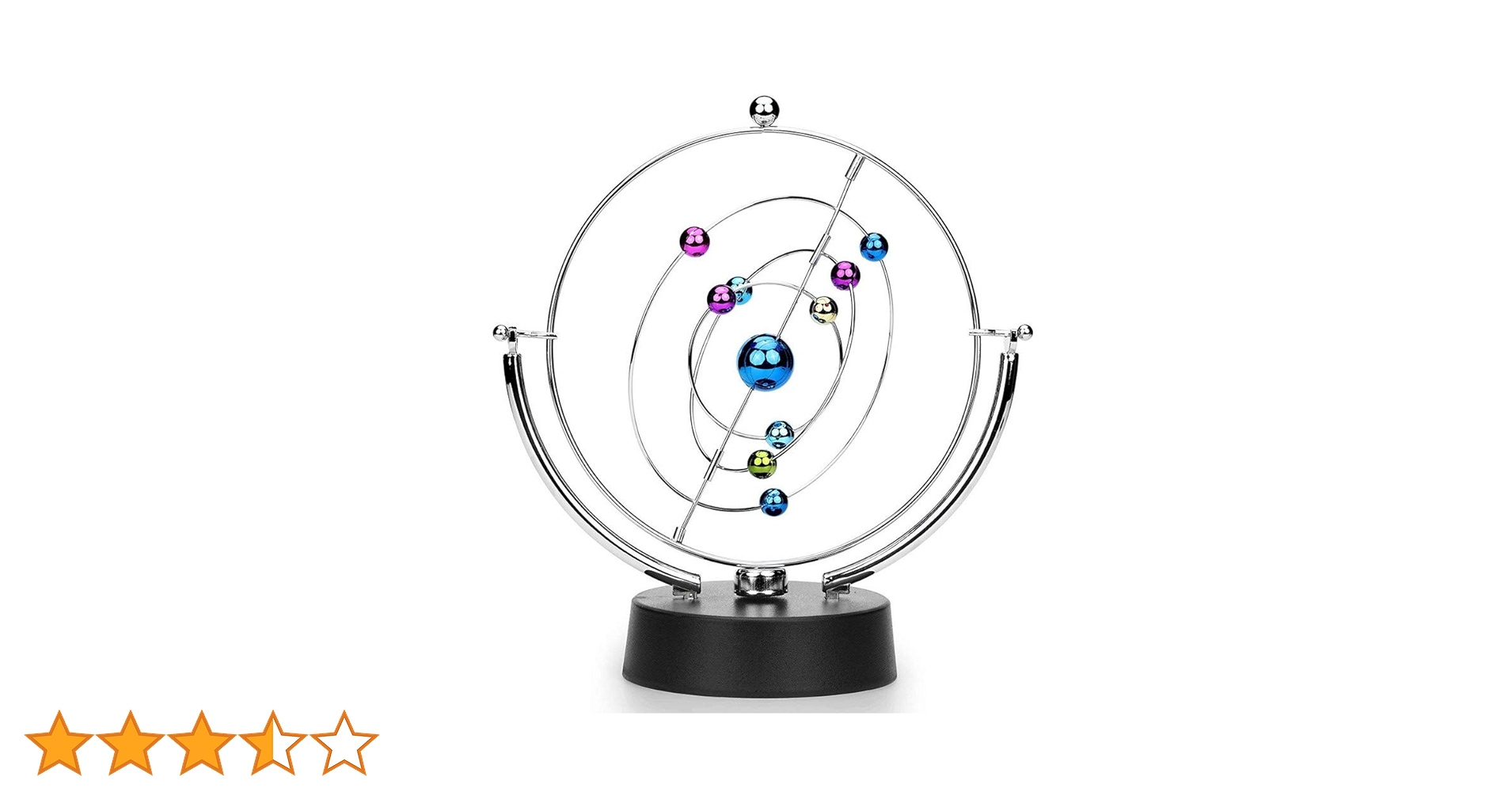 スペースエイジ キネティックアート 球体 輪 回転 オブジェ ミッドセンチュリー スペースエイジ キネティックアート 球体 輪 回転 オブジェ ミッド